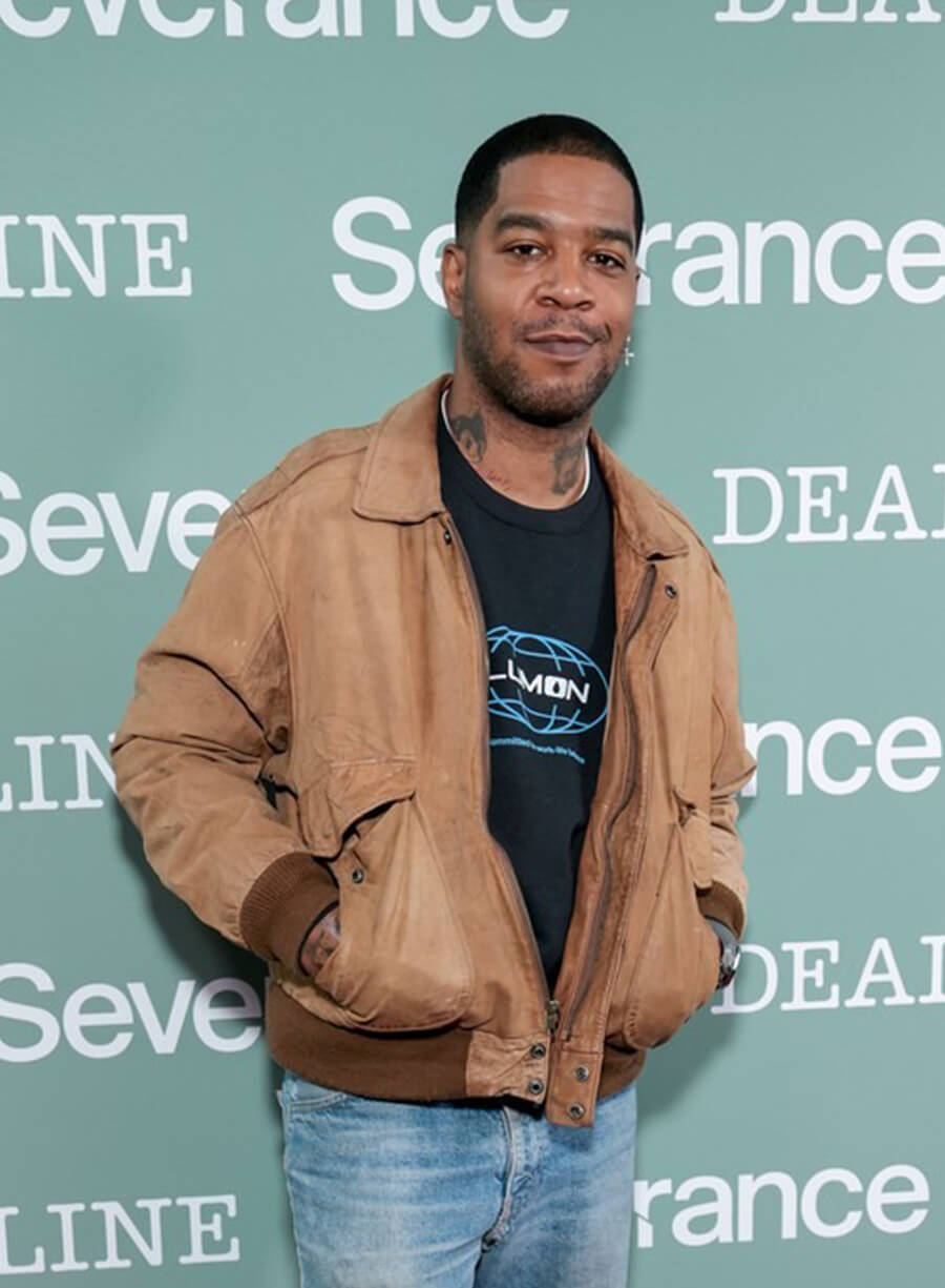 Kid Cudi Severance Event Brown Jacket 