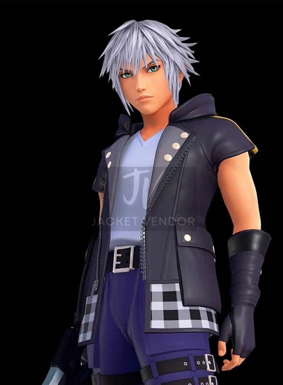 Kingdom Hearts 3 Game Riku Hooded Vest