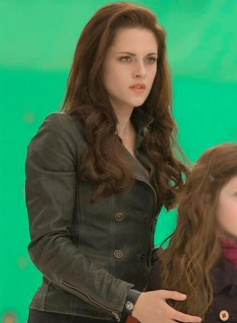 Kirsten Stewart The Twilight Saga: Breaking Dawn 2  Bella Leather Jacket