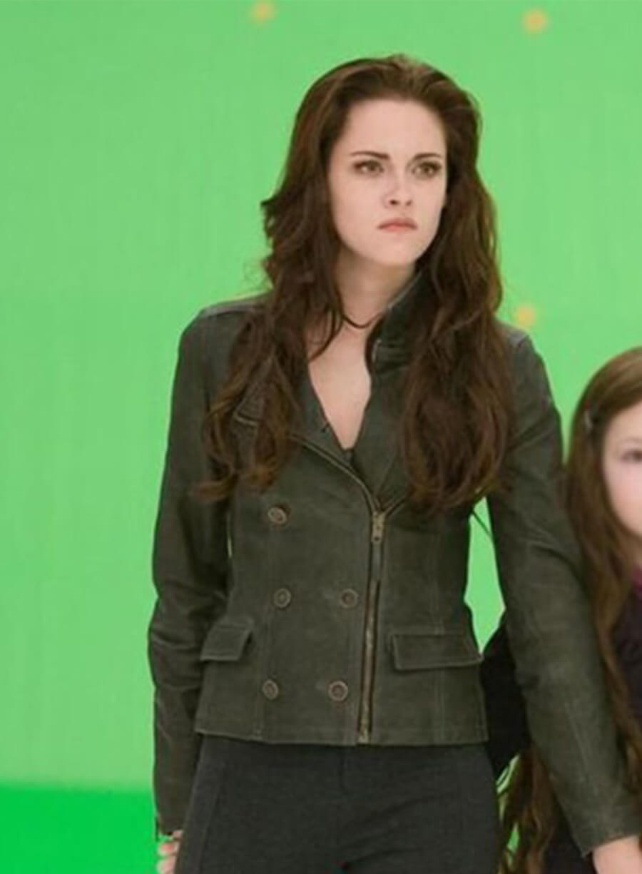 Kirsten Stewart The Twilight Saga: Breaking Dawn 2  Bella Leather Jacket