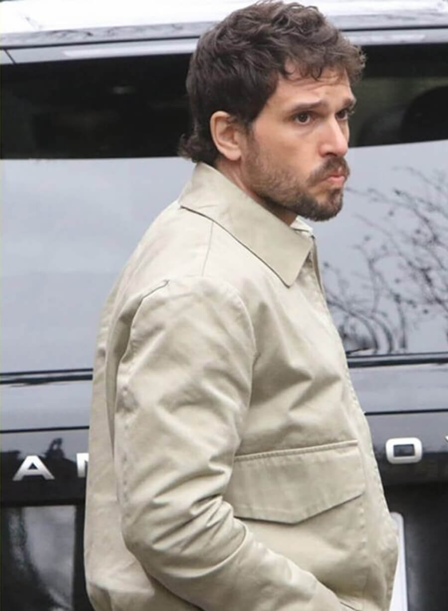 Kit Harington Count My Lies 2026 Jay Lockhart Grey Jacket