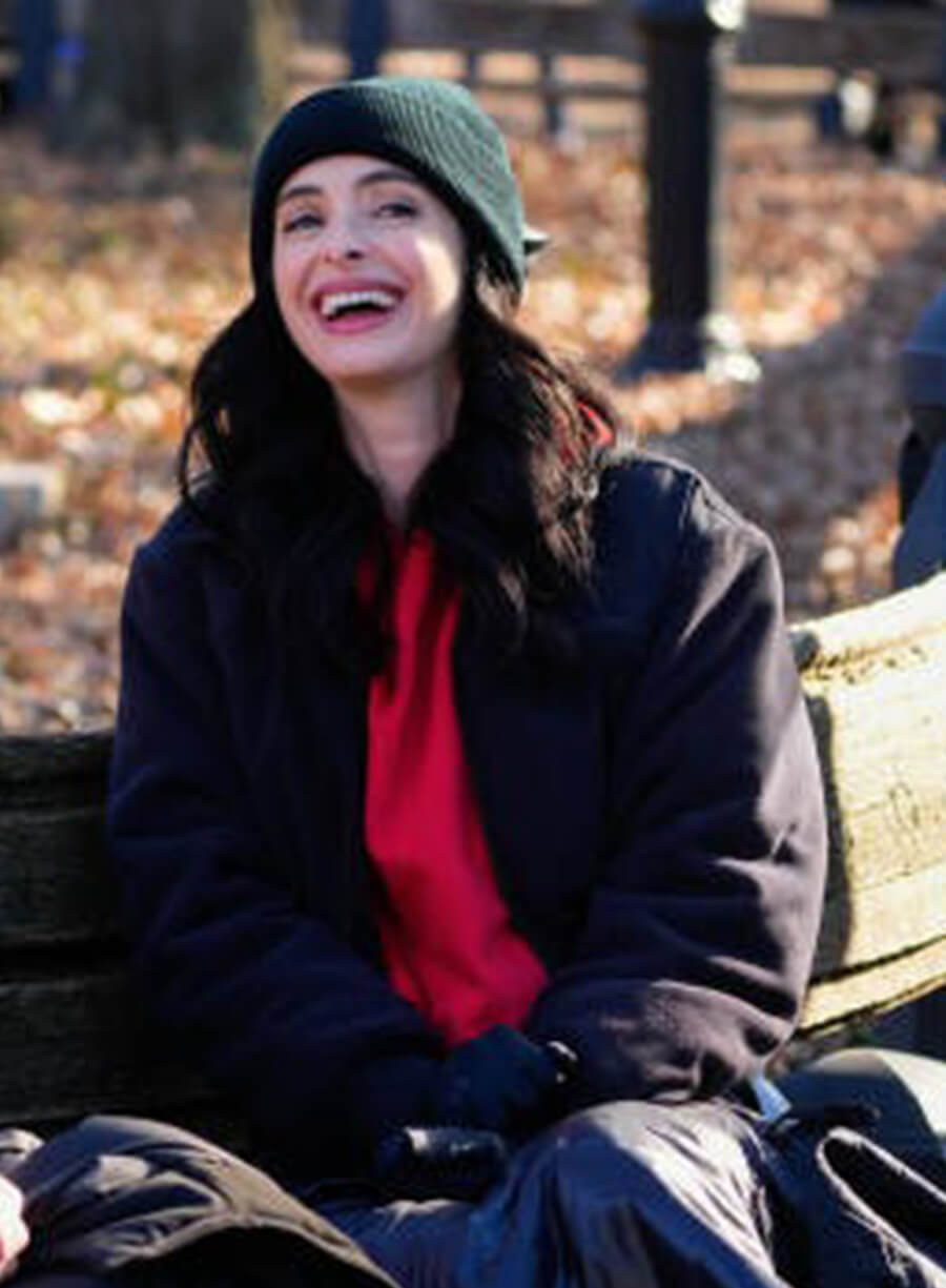 Krysten Ritter Dexter: Resurrection Mia Lapierre Black Cropped Jacket