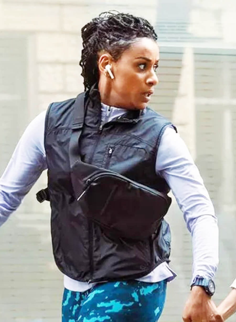 Lara Rossi NCIS Tony & Ziva Sophie Summers Black Vest 