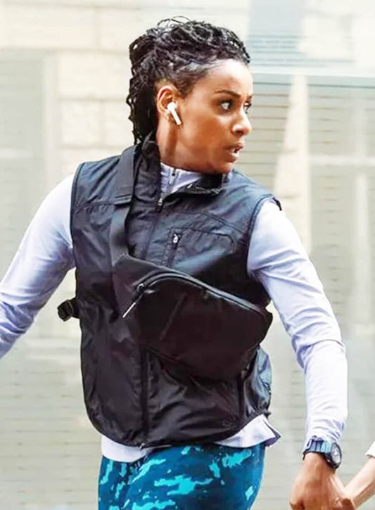 Lara Rossi NCIS Tony & Ziva Sophie Summers Black Vest 