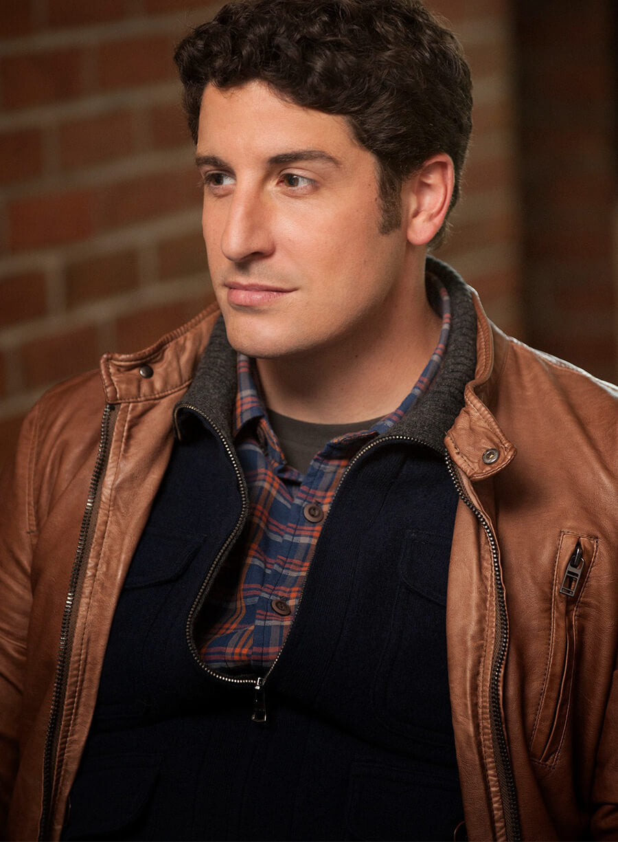 Larry Bloom Orange Is the New Black Brown Leather Jacket 