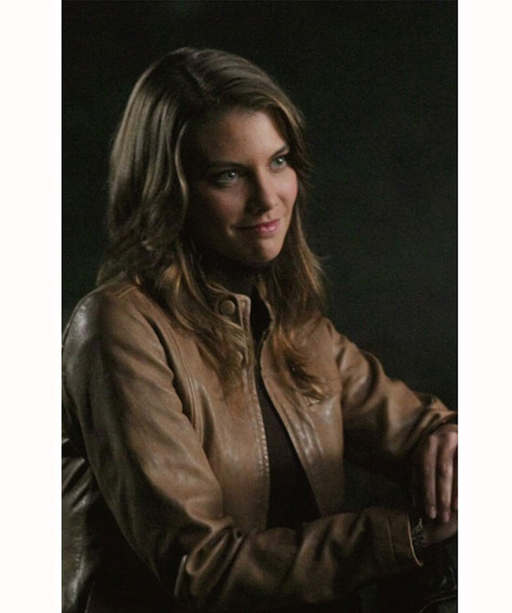 Lauren Cohan Supernatural Bela Talbot Leather Jacket