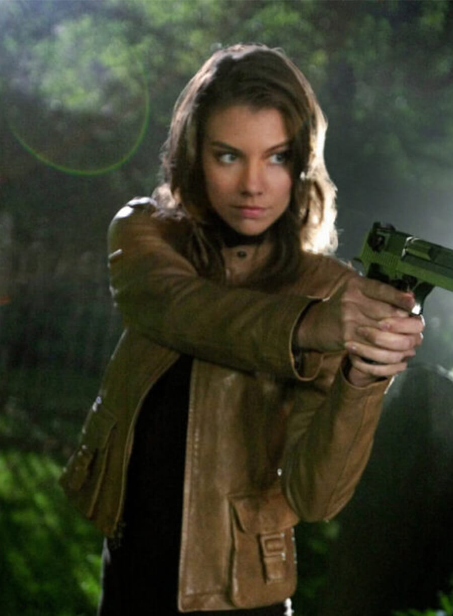 Lauren Cohan Supernatural Bela Talbot Leather Jacket