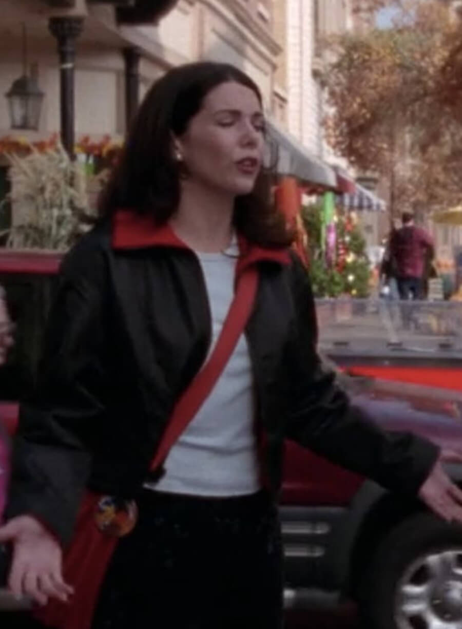 Lauren Graham Gilmore Girls Lorelai Gilmore Black Jacket