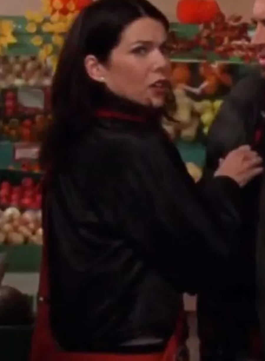 Lauren Graham Gilmore Girls Lorelai Gilmore Black Jacket