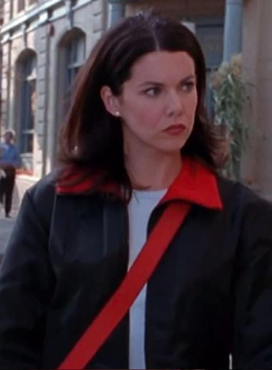 Lauren Graham Gilmore Girls Lorelai Gilmore Black Jacket