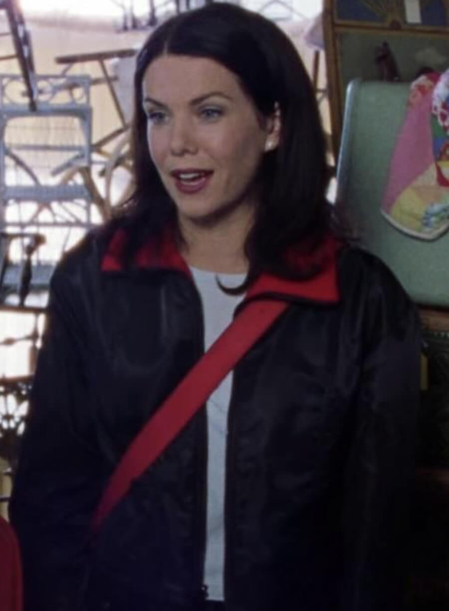 Lauren Graham Gilmore Girls Lorelai Gilmore Black Jacket