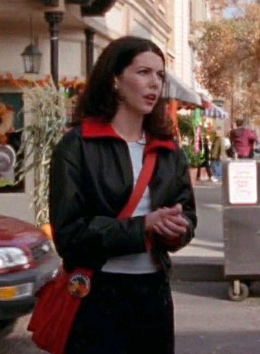 Lauren Graham Gilmore Girls Lorelai Gilmore Black Jacket