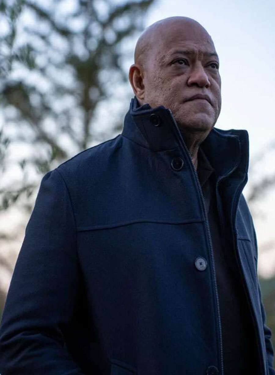 Laurence Fishburne The Astronaut General William Blue Coat
