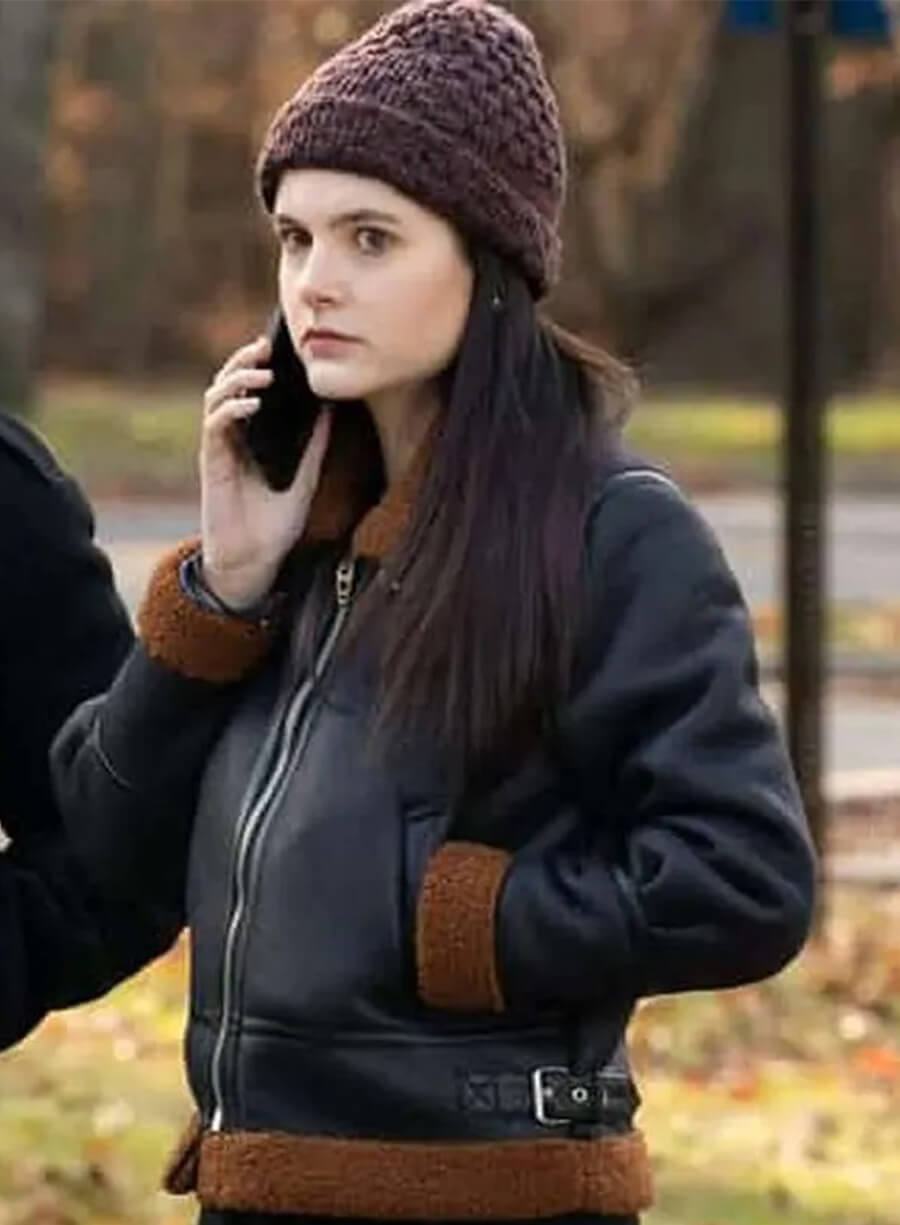 Law and Order Organized Crime Jet Slootmaekers Leather Jacket