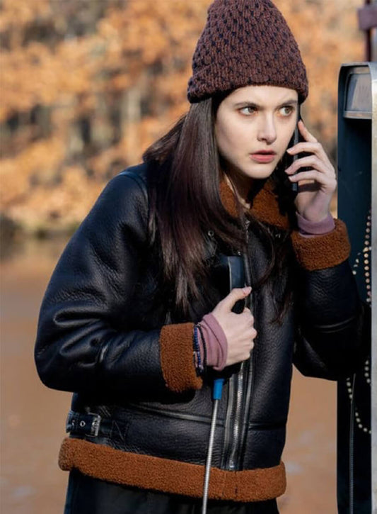 Law and Order Organized Crime Jet Slootmaekers Leather Jacket