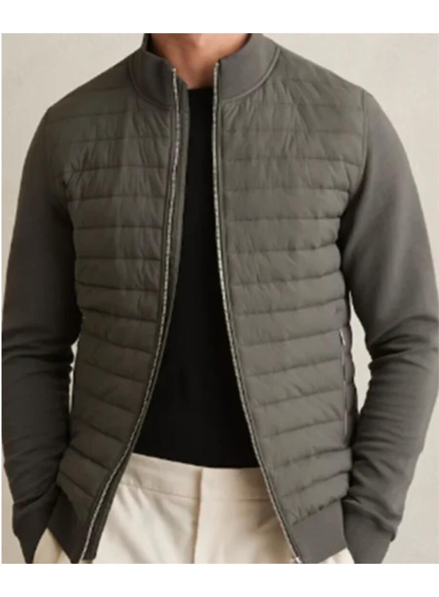 Law and Order Organized Crime Professor Kyle Vargas Grey Jacket