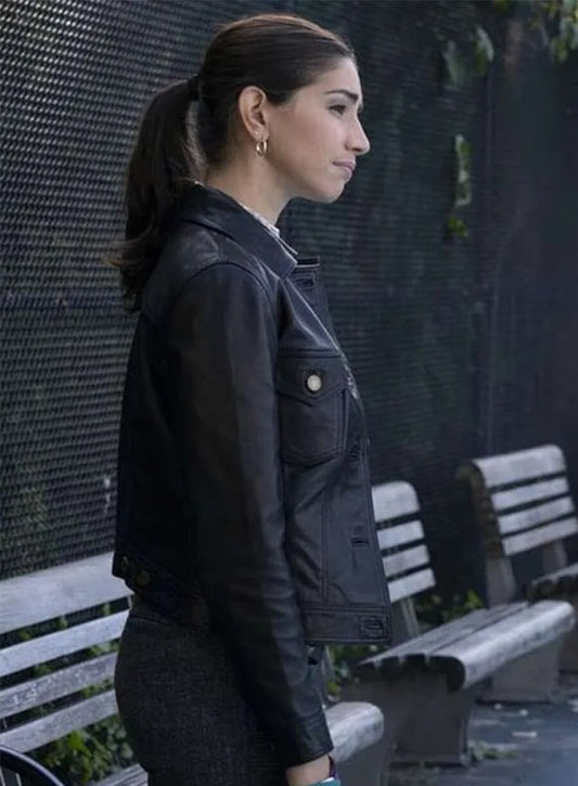 Law and Order Special Victims Unit Katriona Tamin Leather Jacket