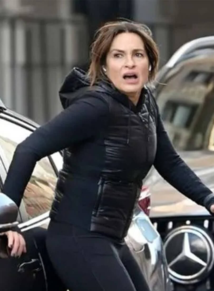 Law and Order Special Victims Unit Olivia Benson S25 Black Jacket