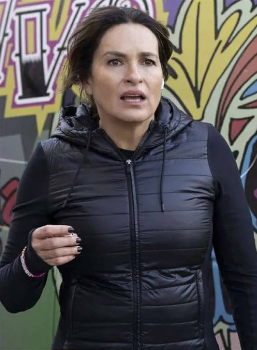 Law and Order Special Victims Unit Olivia Benson S25 Black Jacket