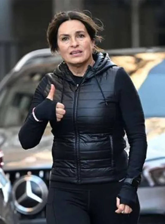 Law and Order Special Victims Unit Olivia Benson S25 Black Jacket