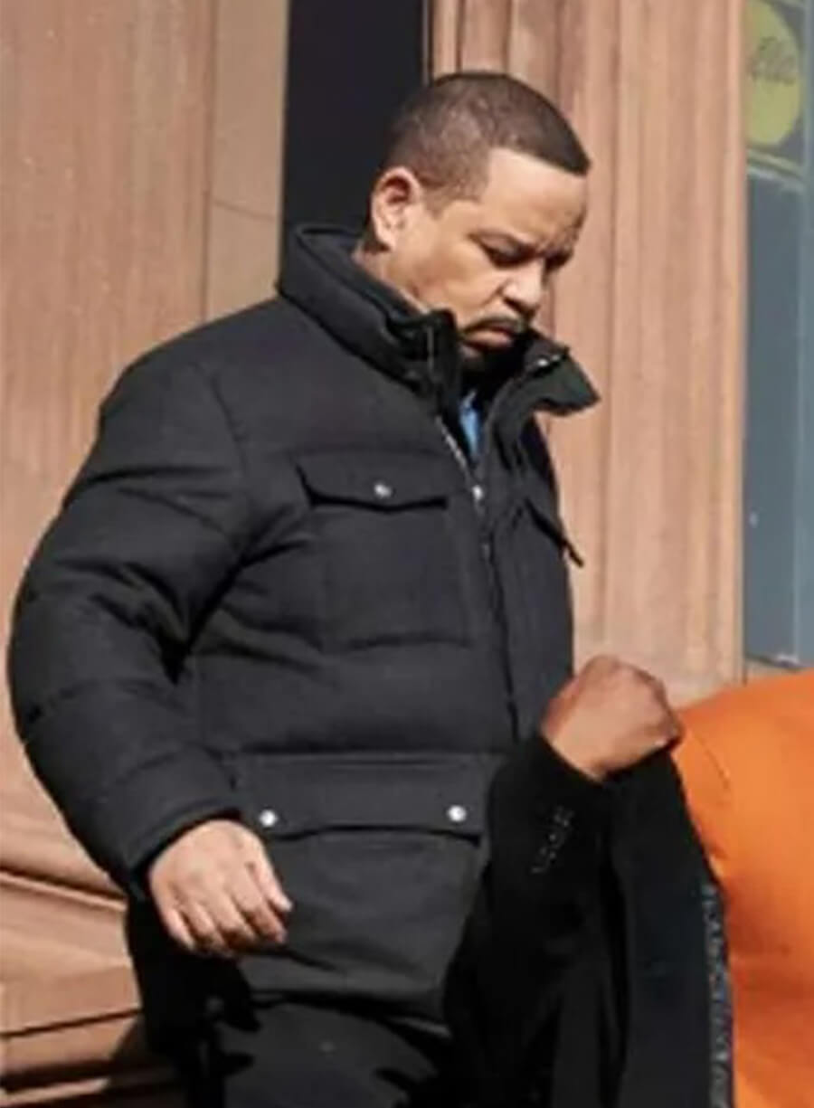 Law & Order: Special Victims Unit Odafin Tutuola Black Puffer Jacket