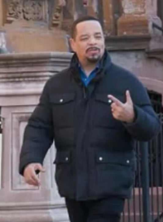Law & Order: Special Victims Unit Odafin Tutuola Black Puffer Jacket