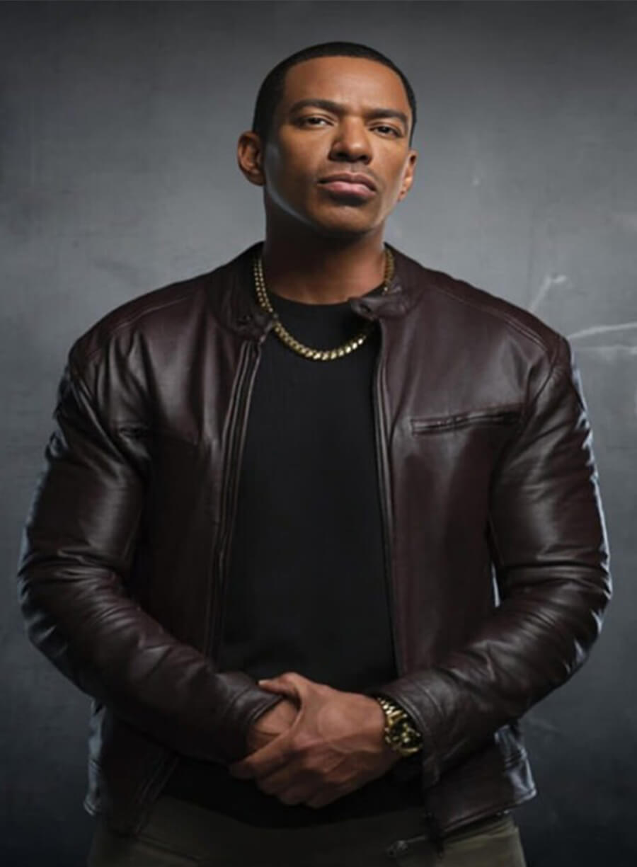 Laz Alonso The Boys Mother’s Milk Brown Leather Jacket