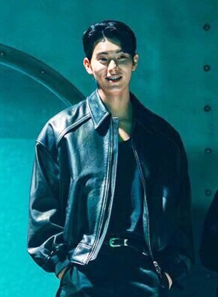 Lee Chae-min Cashero 2025 Jo Na-dan Leather Jacket 