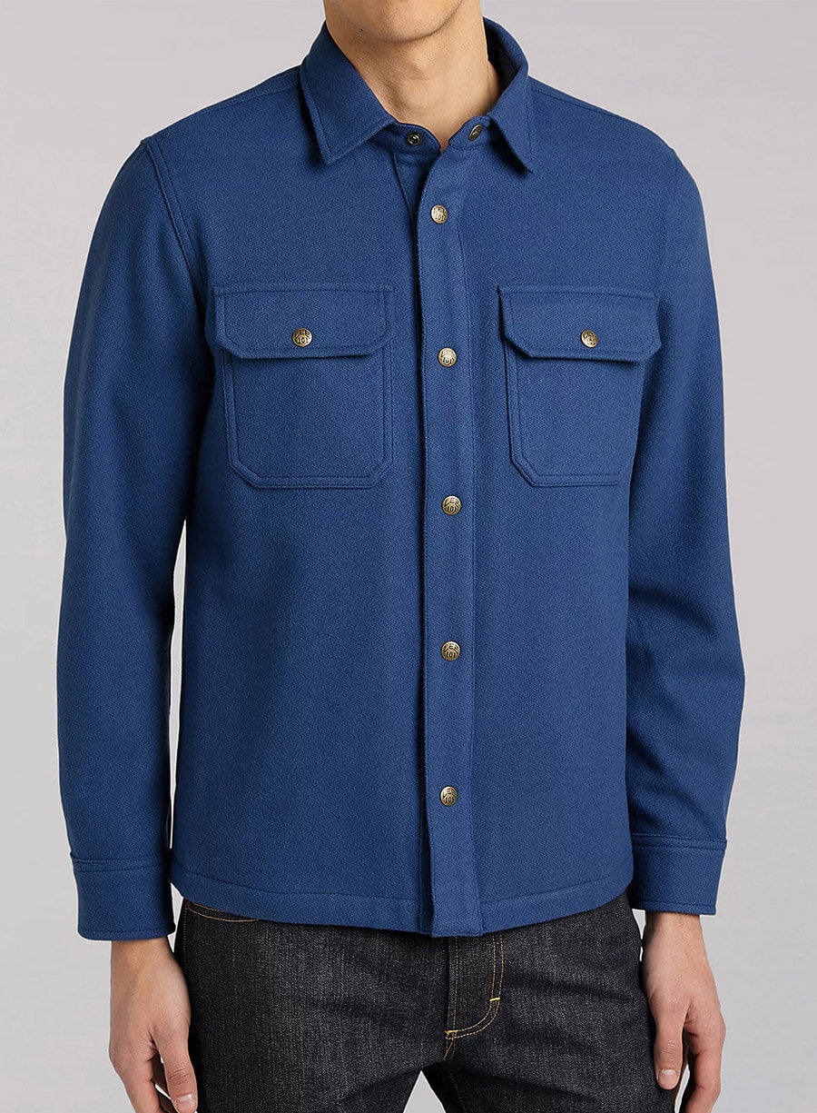 Lewis Pullman The Starling Girl Owen Taylor Blue Jacket