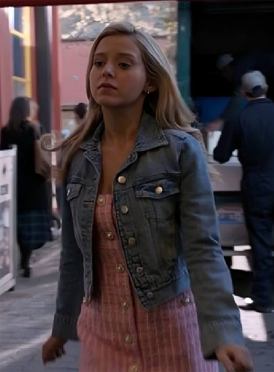 Lexi Minetree Elle 2026 Elle Woods Blue Denim Jacket