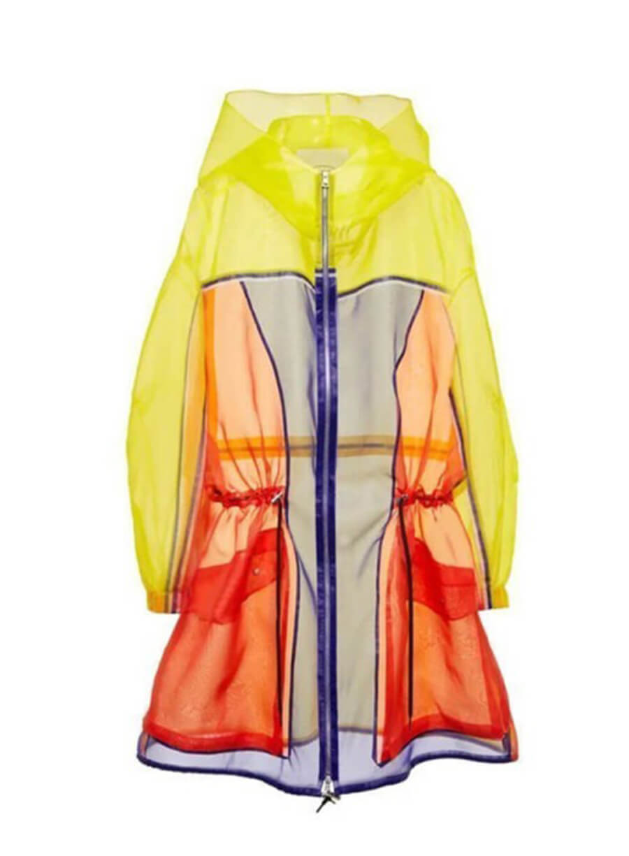 Lily Collins  Emily in Paris S03 Emily Yellow PVC Jacket
