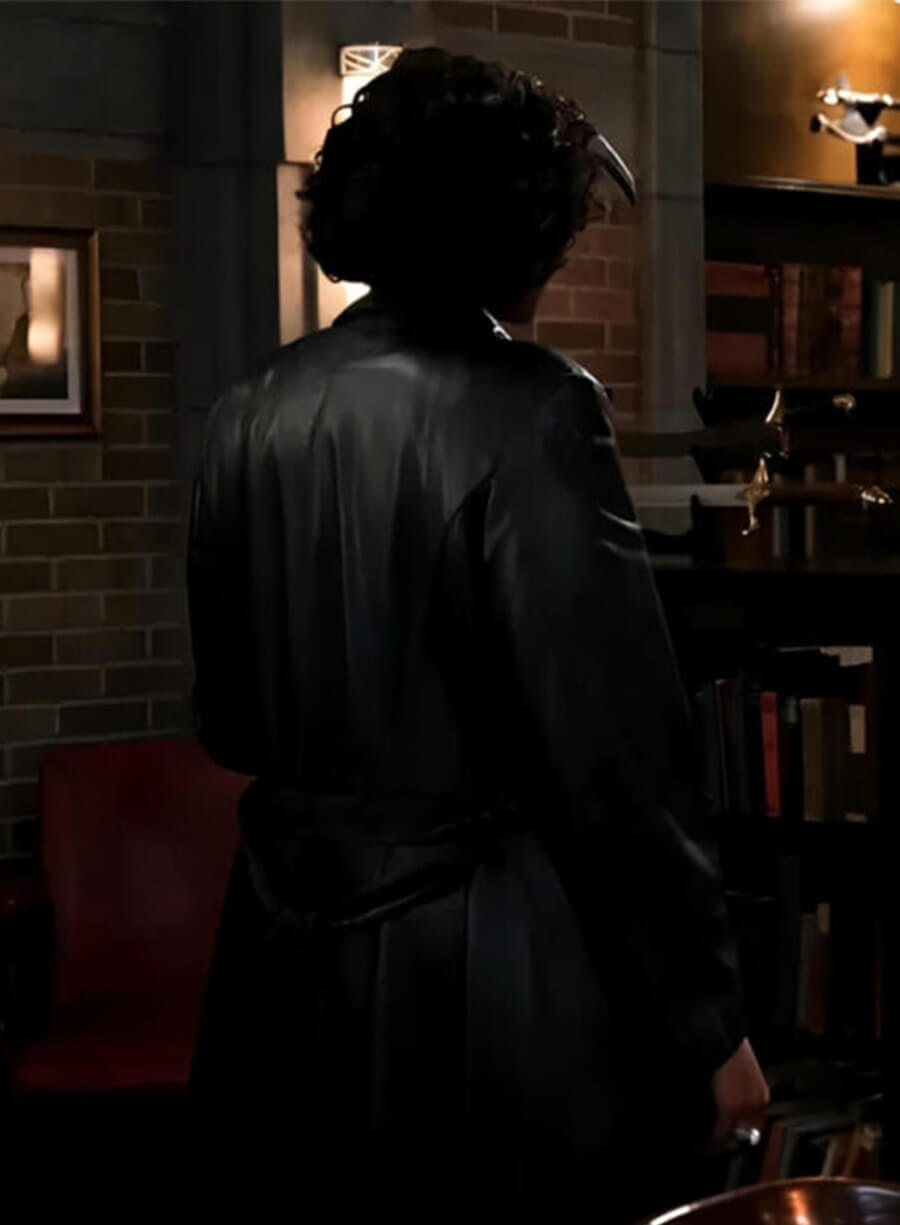 Lisa Berry Supernatural Billie Black Leather Coat