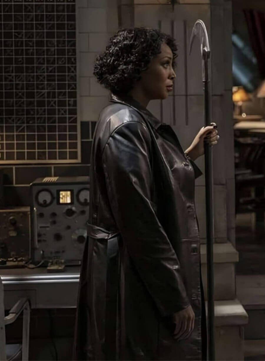 Lisa Berry Supernatural Billie Black Leather Coat