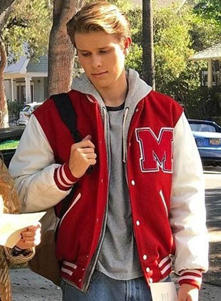 Logan Shroyer This Is Us Red Varsity Jacket 