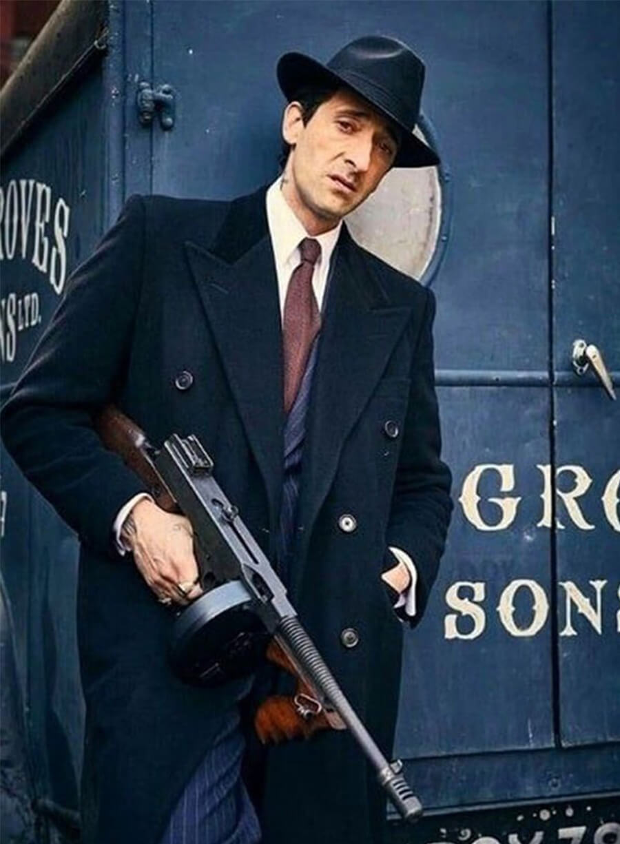 Luca Changretta Peaky Blinders Black Coat