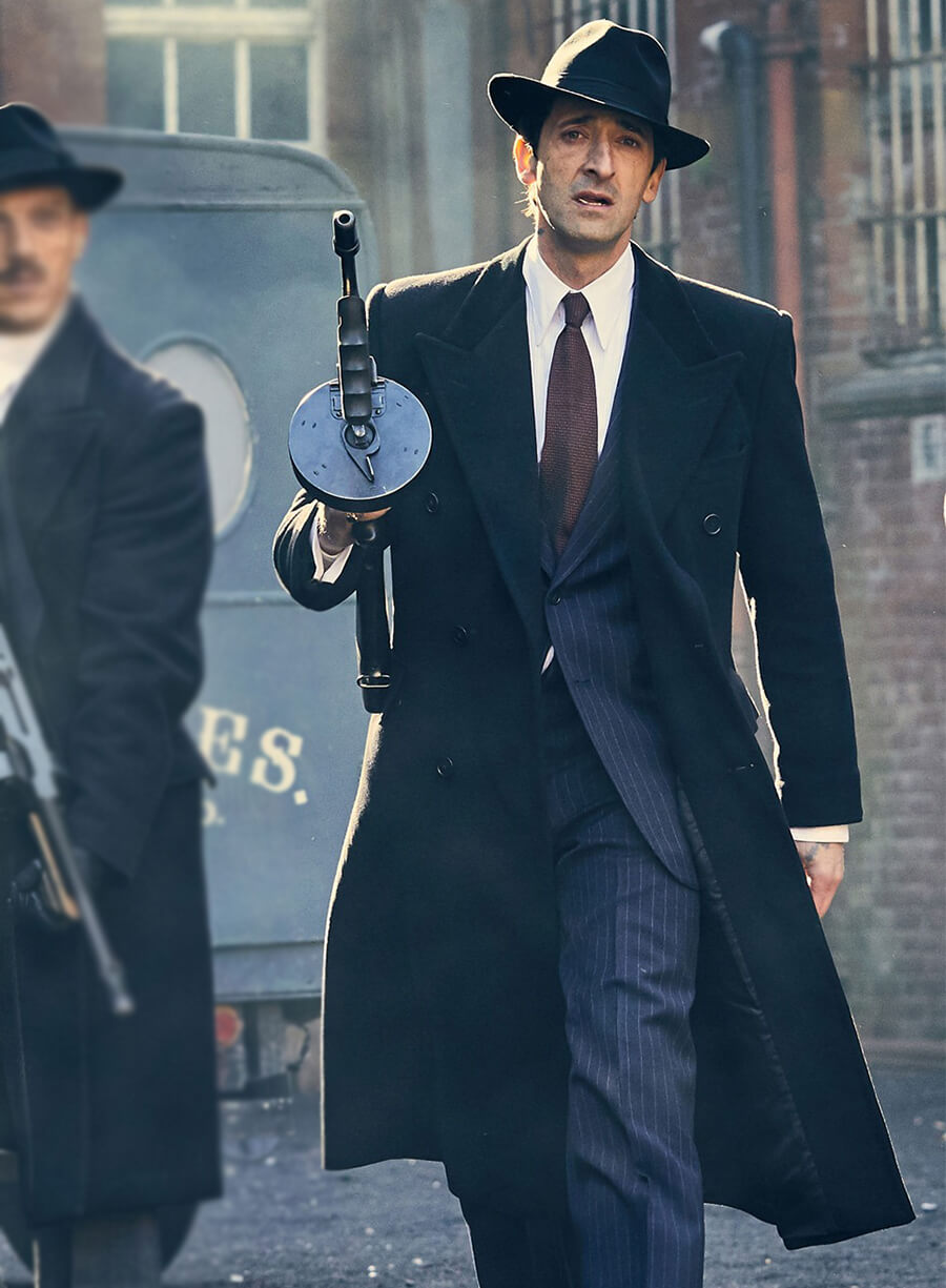 Luca Changretta Peaky Blinders Black Coat