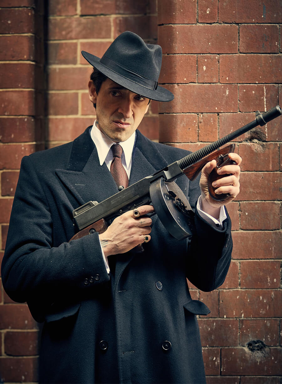 Luca Changretta Peaky Blinders Black Coat