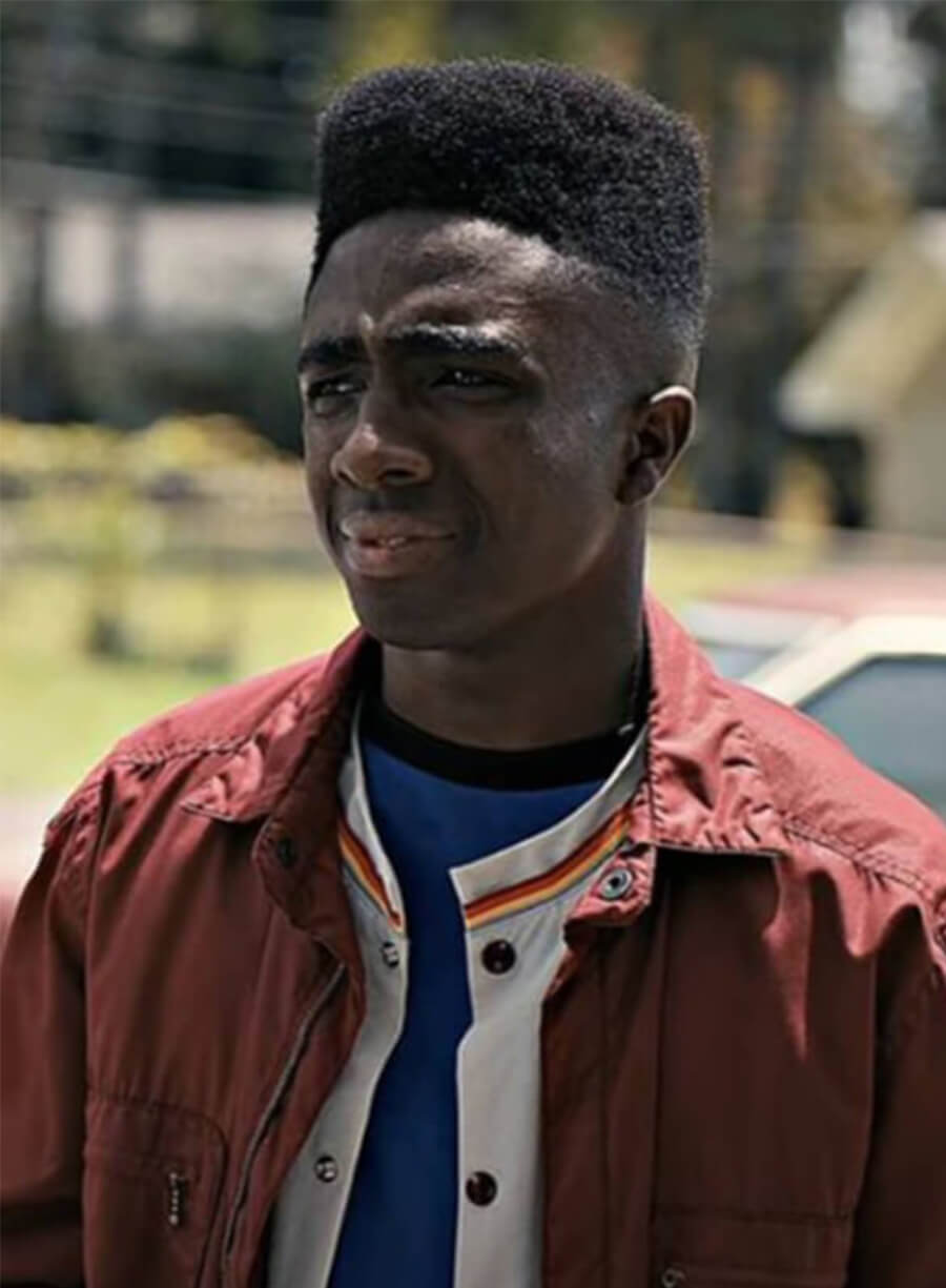 Lucas Sinclair Stranger Things Season 4 Maroon Jacket