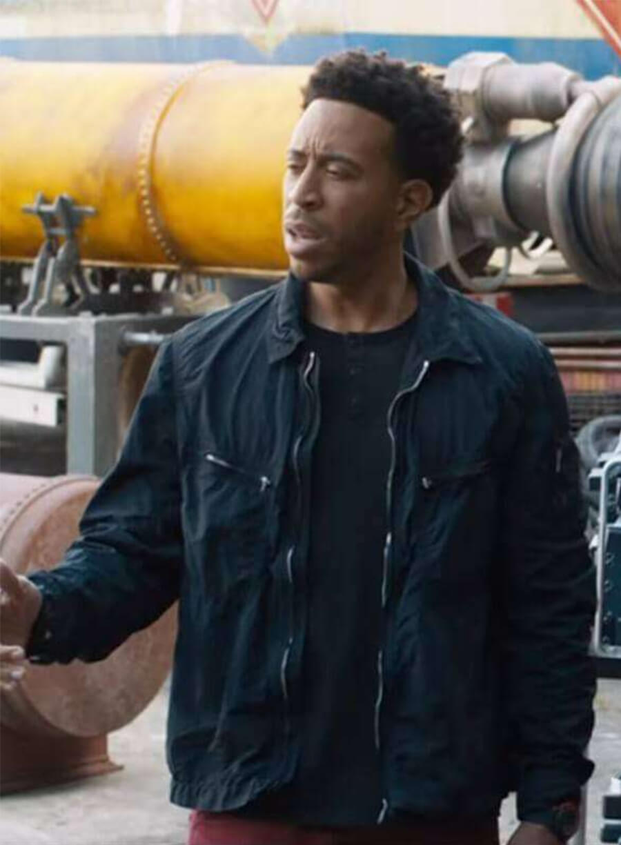 Ludacris Fast & Furious 9 Tej Parker Black Jacket 