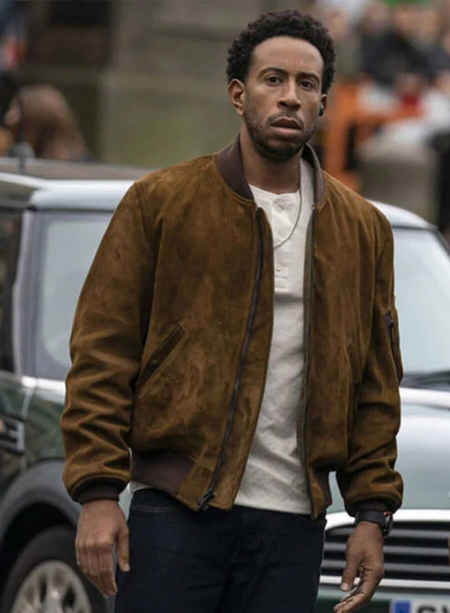Ludacris Fast & Furious 9 Tej Parker Brown Jacket