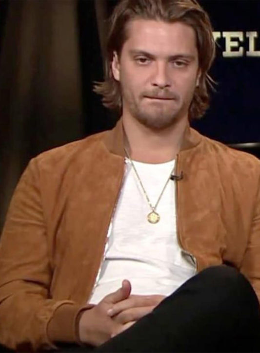 Luke Grimes Yellowstone Kayce Dutton Brown Suede Jacket
