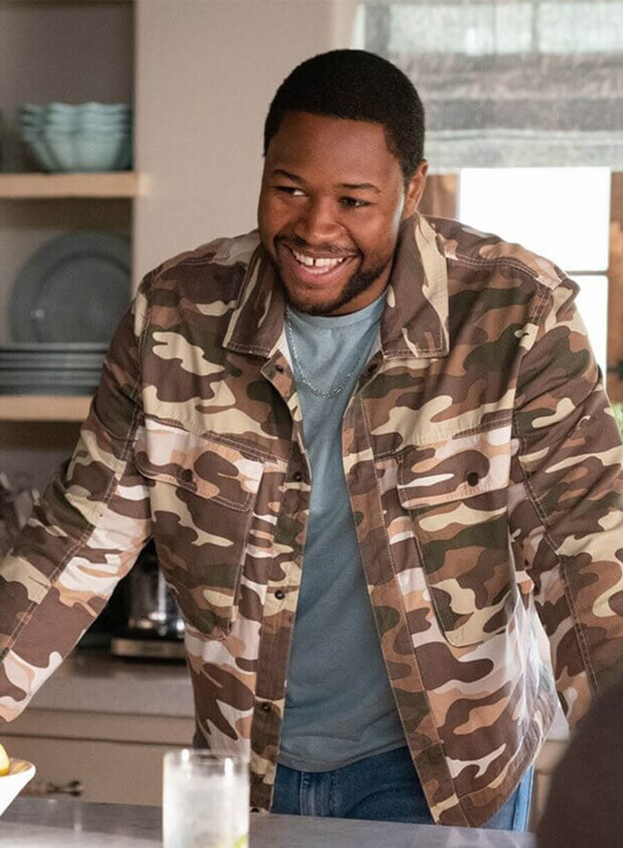 Luke Tennie Shrinking S02 Sean Camouflage Jacket