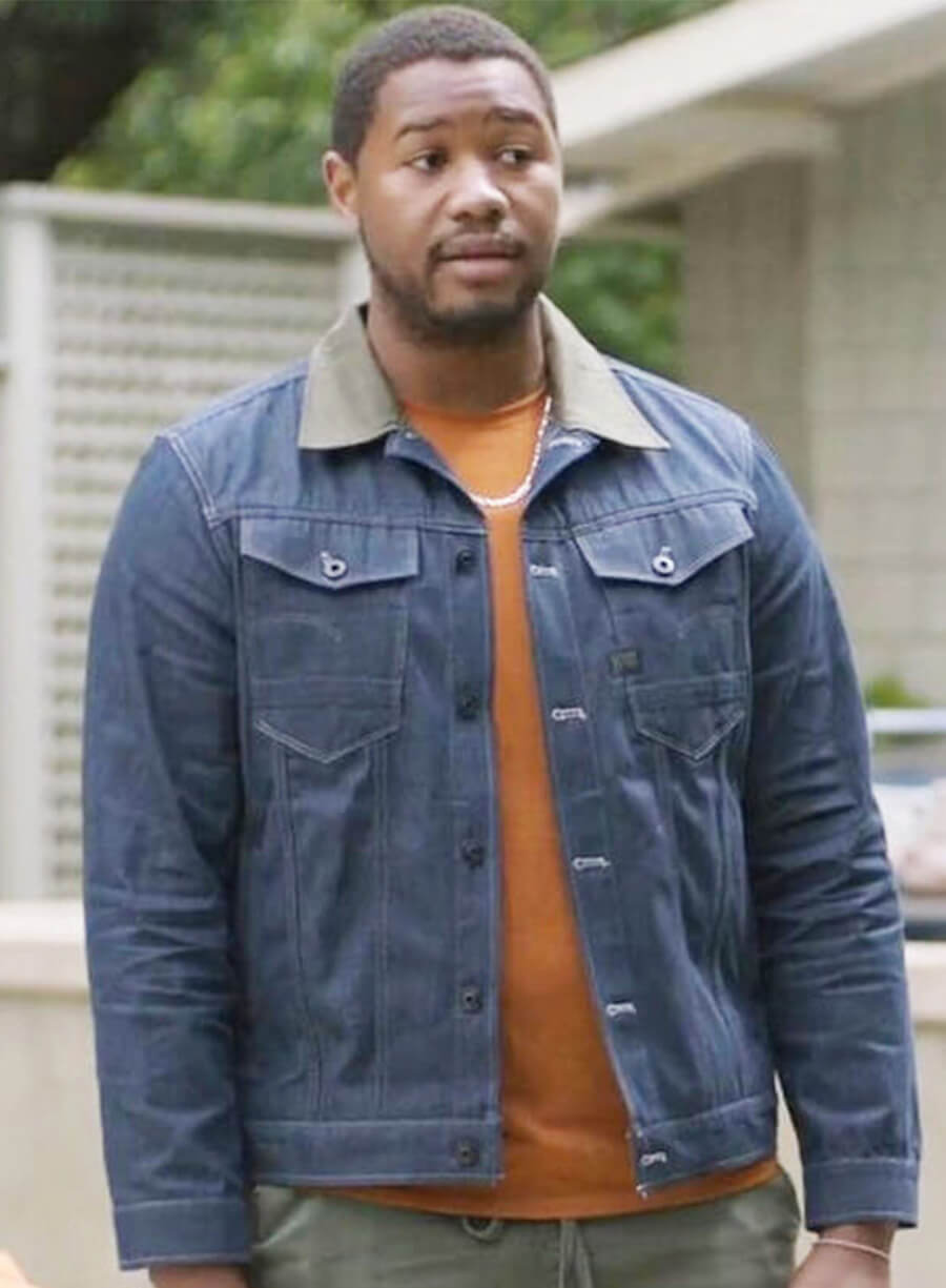 Luke Tennie Shrinking S03 Sean Blue Denim Jacket