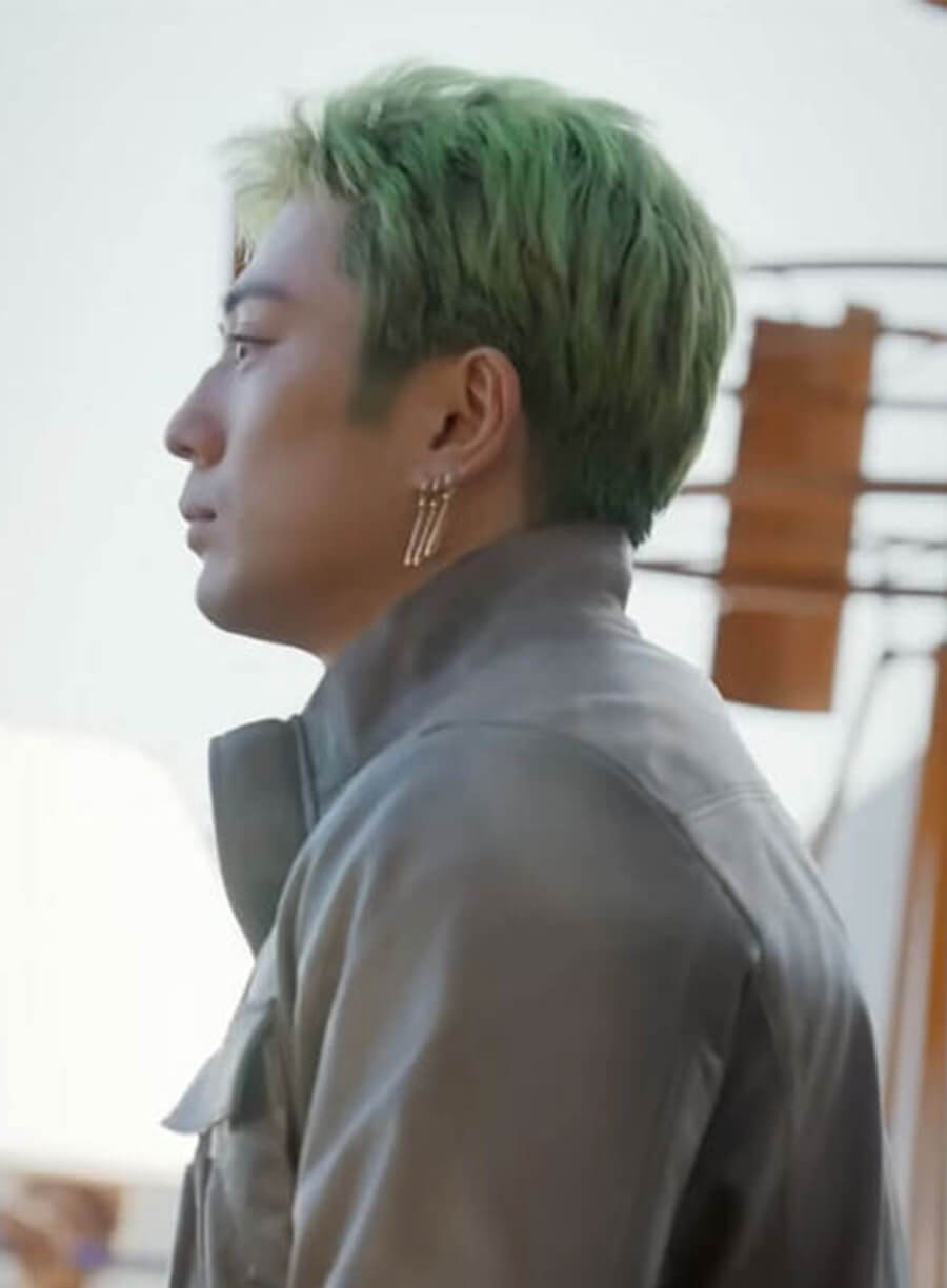 Mackenyu One Piece S02 Roronoa Zoro Leather Jacket