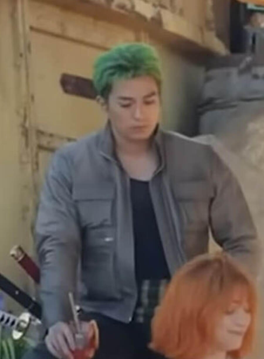 Mackenyu One Piece S02 Roronoa Zoro Leather Jacket