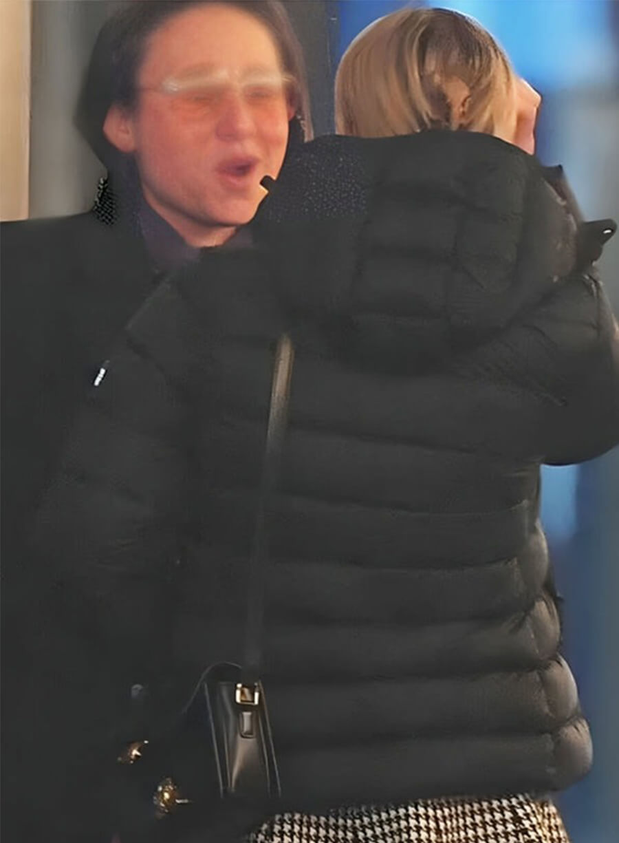 Madame Web 2024 Mary Parker Black Puffer Jacket
