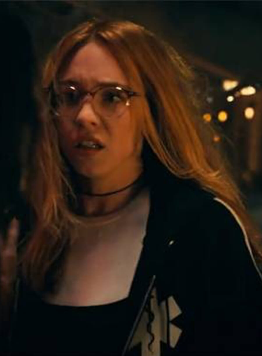 Madame Web 2024 Sydney Sweeney Julia Black Jacket