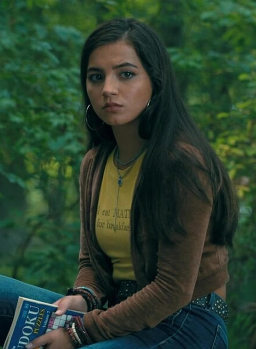 Madame Web Isabela Merced Anya Corazon Brown Jacket