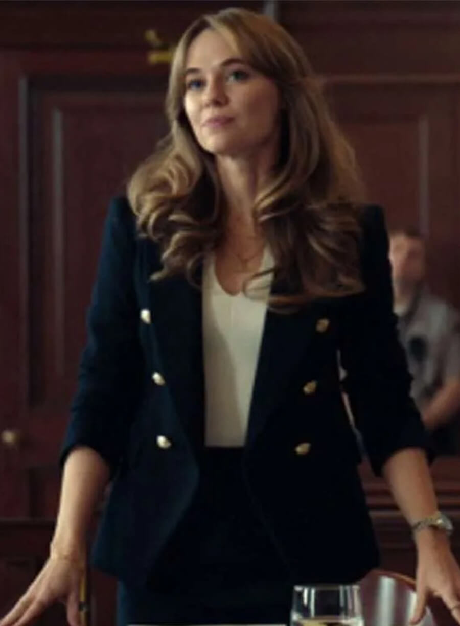 Madison Iseman The Rainmaker 2025 Sarah Plankmore Blazer