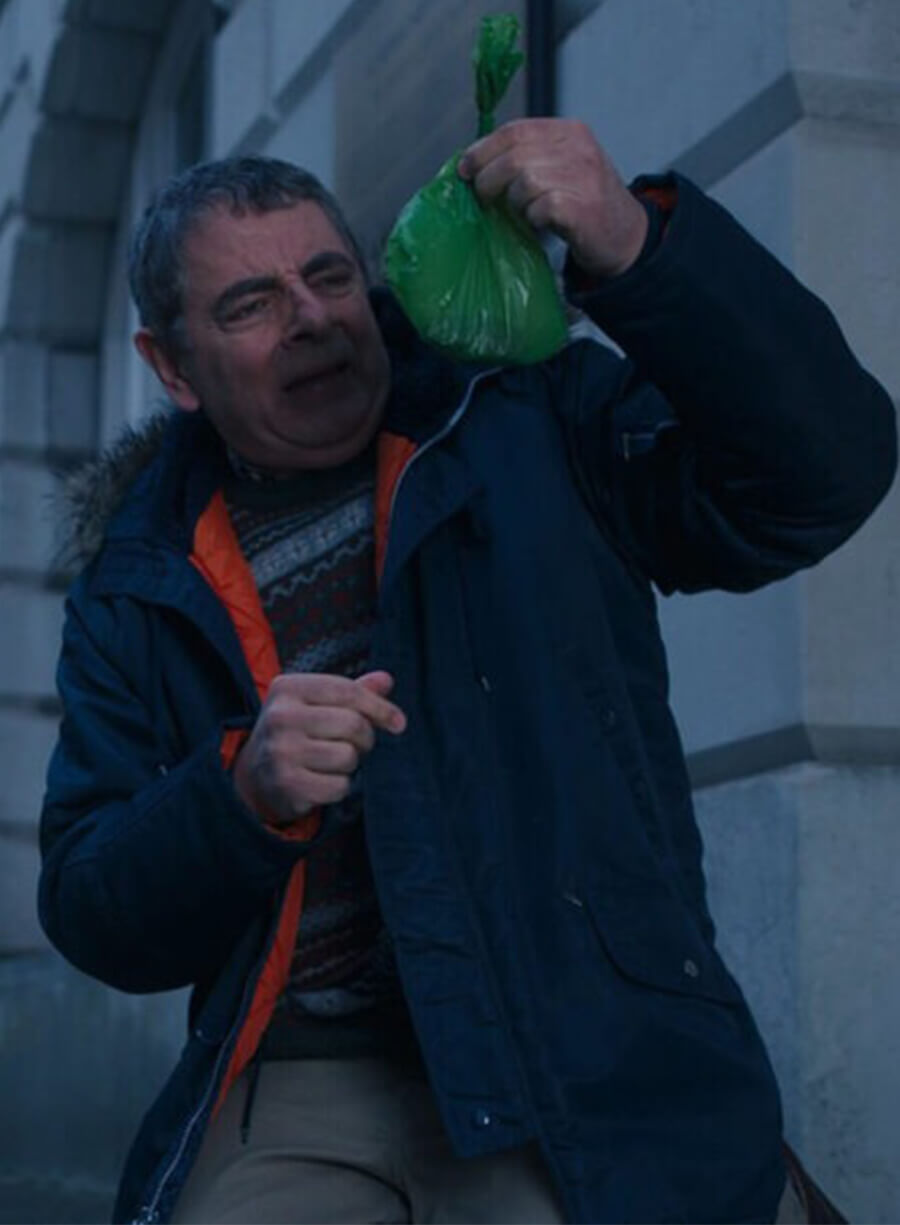 Man Vs Baby S01 Rowan Atkinson Trevor Bingley Parka Jacket